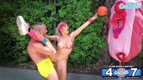”Camsoda-Big Breasted blonde sucking huge cock outdoors”