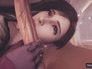 As a New Training Tifa Is Getting Pumped Part 2