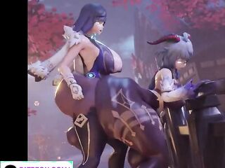 GENSHIN IMPACT HOTTEST LARGE BUTT SHEMALE HENTAI BANG ANIME ANIMATED