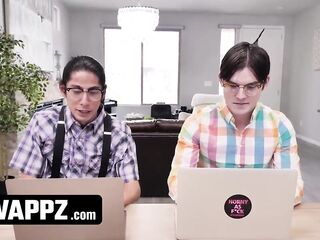Fit and Concupiscent: Teen Stepsiblings' Living Room Sperm Session