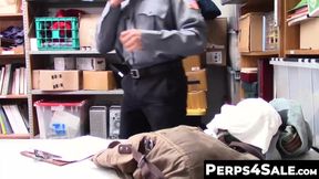 Perps4Sale.com - Smooth Twink Barebacked by two horny cops for Stealing