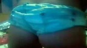 My Bulgarian girlfriend  Kameliq Ivanova shaking her amazing ass in front of a web camera