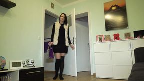 Hot German MILF Fucking with Her Neighbor in POV