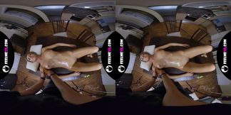 Tiffany Pussy and Tits 3D 180vr Oiled Massage