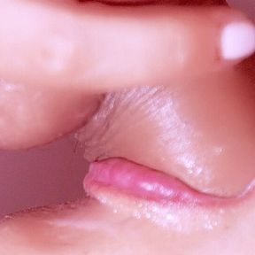 ASMR CLOSE UP EXTREME BLOWJOB UNTIL I CUM IN HER MOUTH