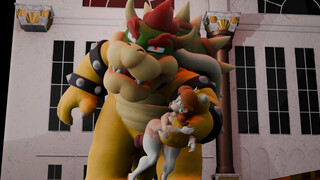 Mario, Daisy and Bowser - The Tragic Story of Princess Daisy porn cartoon
