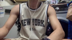 1 of 5 jerking at the washing area.