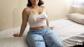 Neighbor's Secret: Big Ass MILF gets fucked and creampie