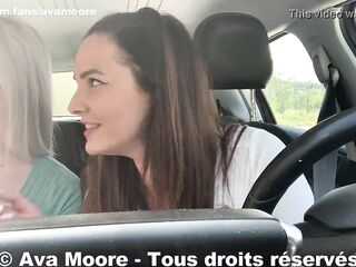 Ava Moore - Old Pervert cum on our concupiscent face - REALITY PORN