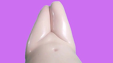 777 Cumming in Pink in Creamy Ambiance With Hands-free Cumshot