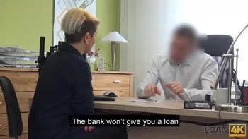 Mishell Lee's Big Tit Bonanza: Loan Agent Audition Turns Euro Sexy
