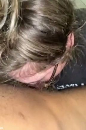 On My Knees Giving BBC Amazing Sloppy Blowjob