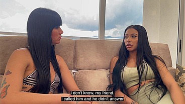 Rebecca Jhonson and Yenifer Chacon are Venezuelan Pornstars, and they seduce their coach to do a delicious blowjob to him