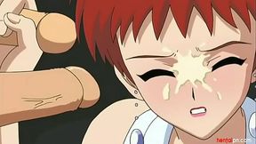 Train station public orgy | Uncensored Hentai Porn