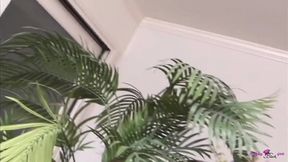 Black Slut Mia Peach deepthroats BBC and takes hardcore pounding