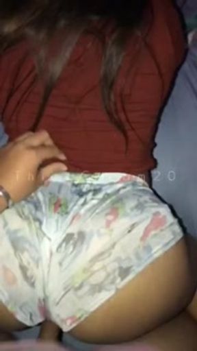 Thicc Pinay 20yr With Ripped Booty Shorts Gets Filled / Binutasan Ang Short Sabay Nagpatira Kay Bes