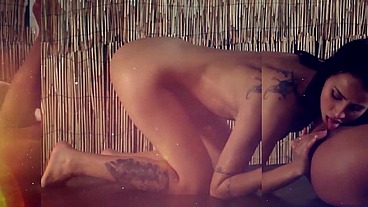 Massage with a lot of bitching