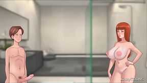 SexNote - Stepb Finds a Huge Bad Dragon Dildo his stepsis was hiding