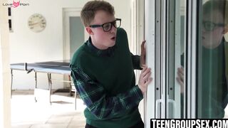 TeensGoHard - Group-Fucking Party with Hot Blonde Babe