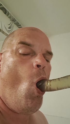 Blowing and Sucking Exercises in the Shower...