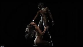 Intense Possessed Lesbian Worshiping