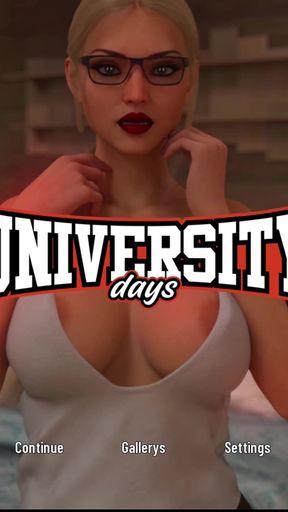 University Days 19 Rose and Johny Bath Together