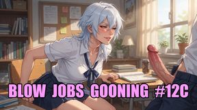 Blow Jobs Gooning #12C: Surrender Your Mind to Endless Oral Worship (Animated, Music)