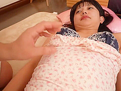 She straddles him and fucks him in cowgirl position, cumming inside him.