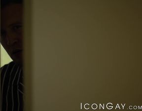 Pierce Paris disciplines Jesse Boltons ass after getting caught watching porn