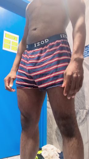 Changing After Gym Session (Part 9)