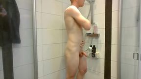 Hot Swedish Fitness Model shows off and jerks off for you.