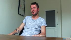 DIRTY SCOUT 188 - Tattooed Hunk Takes It Raw Up The Ass During His Interview