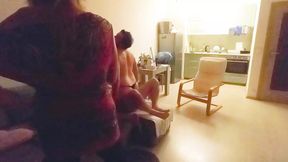 Bi Cuckold Threesome with Hotwife