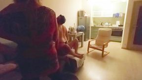 Bi Cuckold Threesome with Hotwife