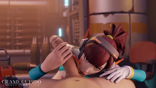 Dva Balls Sucking Hand Job [Overwatch] [Grand Cupido]