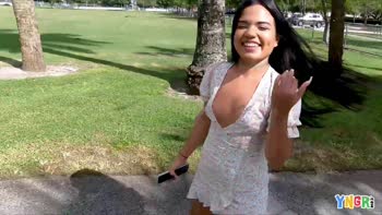 Summer Col's BBC Debut: A Juicy Latina's First Big Cock Experience