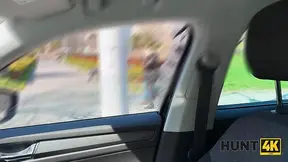 Horny European woman and her mom get picked up by a dude.
