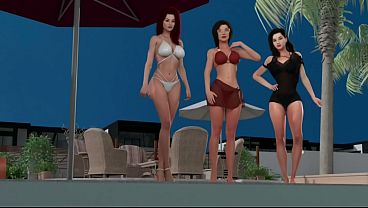 Away From Home Cap 11 - Fiesta En La Piscina Con MILFs