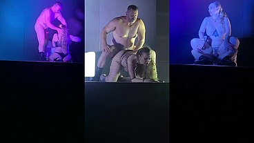 Lisbon Erotic Festival 2025, Arcangel and Daniela, acrobatic and hard sex