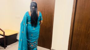 Indian lady tuition teacher allowed her Besharam male student to fuck and cum inside her pussy with clear hindi conversation