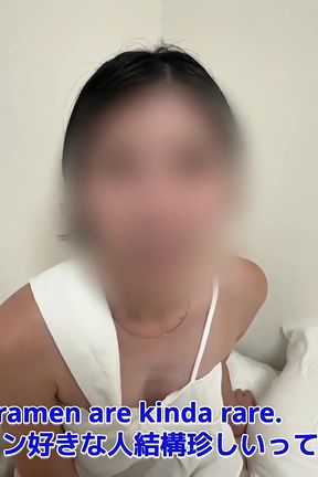 A Woman Who Tried to Seduce Me. She Called Out to Me on My Way Home From a Ramen Shop(#380)