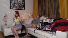 Trying Clothes With Stepmom Leads To The Best Creampie Ever