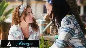 GIRLSWAY - Town Historian Alexis Tae & Environmentalist Lumi Ray Celebrate Their Feat With Hard Sex