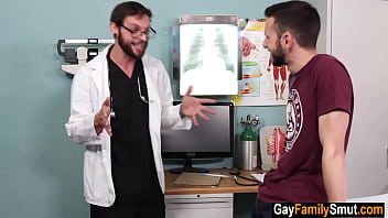 Gay doctor examines his step cousin&#039_s ass