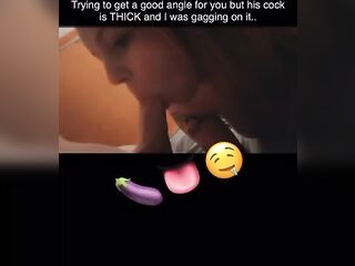 Hotwife sending spouse cheating snapchats