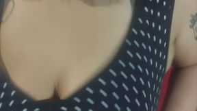 Jumping Over and Over Bouncing My Big Tits