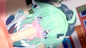 POV teen babe rides cock in a fantasy world