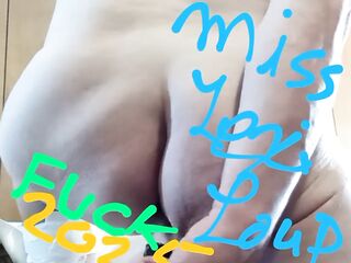 MissLexiLoup trans female taut rectums ass drilling asshole entry getting banged in the ass A