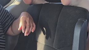 Peppermint Paris tickles her friend feet