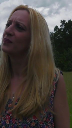 Blonde French Cougar Masturbates and Sucks Cock 6021 11